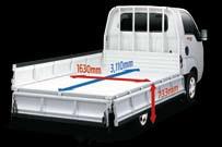 mm wide bed, giving you abundant loading capacity.