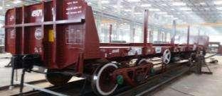 of wagons per train 43 18 43 58 Throughput per rake (tonne) 2425 2292 3944 Brake System Air brake Air brake Air brake Air brake Co