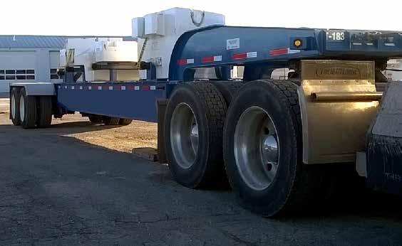 Transportation Solutions Counter-Weight Trailers Custom trailers