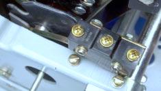 oss Bar. C. Mount the Microswitch to the Aux. Switch Mounting Bracket, as shown, using the (2).138-32 1.