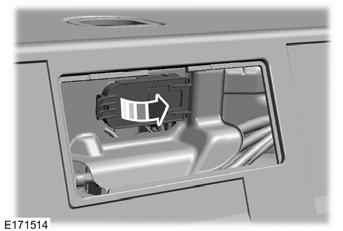 The high-voltage service disconnect is located behind the rear fold down seats. 4.