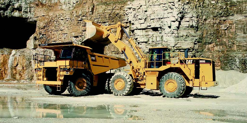 Systems/Applications The 775E is designed for versatility. Machine Configuration Options. Caterpillar offers a variety of machine configuration options to help meet customer needs. Body Options.