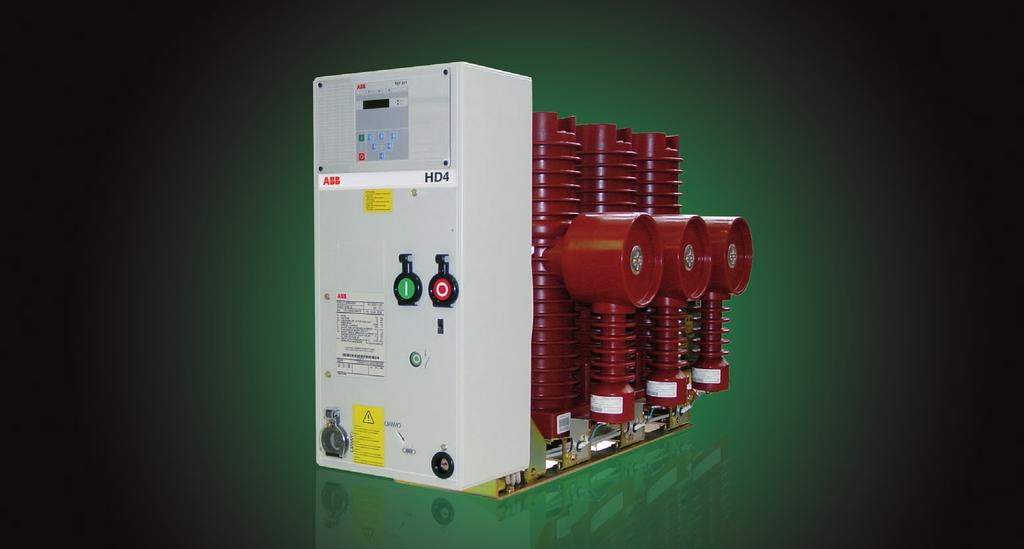 Medium voltage products HD4/R - HD4/RE MV gas circuit-breakers for