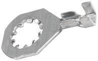 3mm) Stud Size Locking Type 0 18451 (GM: 8917225; Ford: C8AB-14463-M) Bare Brass 16-14 Ga.