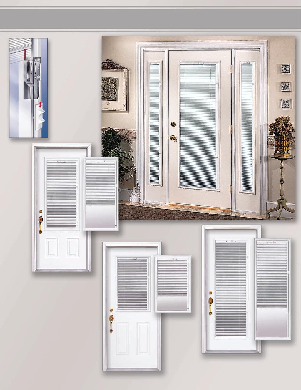 Raise & Lower Blinds Long Wearing Smooth Rollers Pulley & Lift Sping Geared Slider with a friction-free light pull feature *patent pending 2248 Raise & Lower Blinds have a grate slider