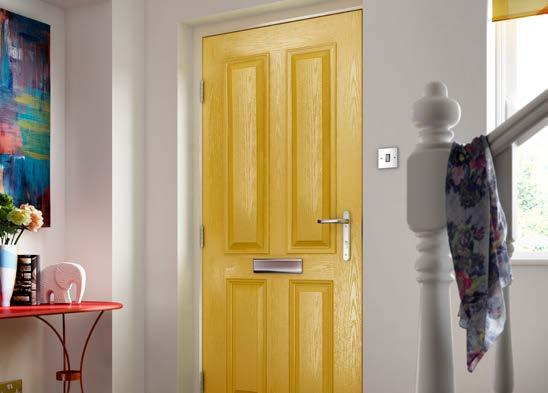Solid doors are suitable for a range of