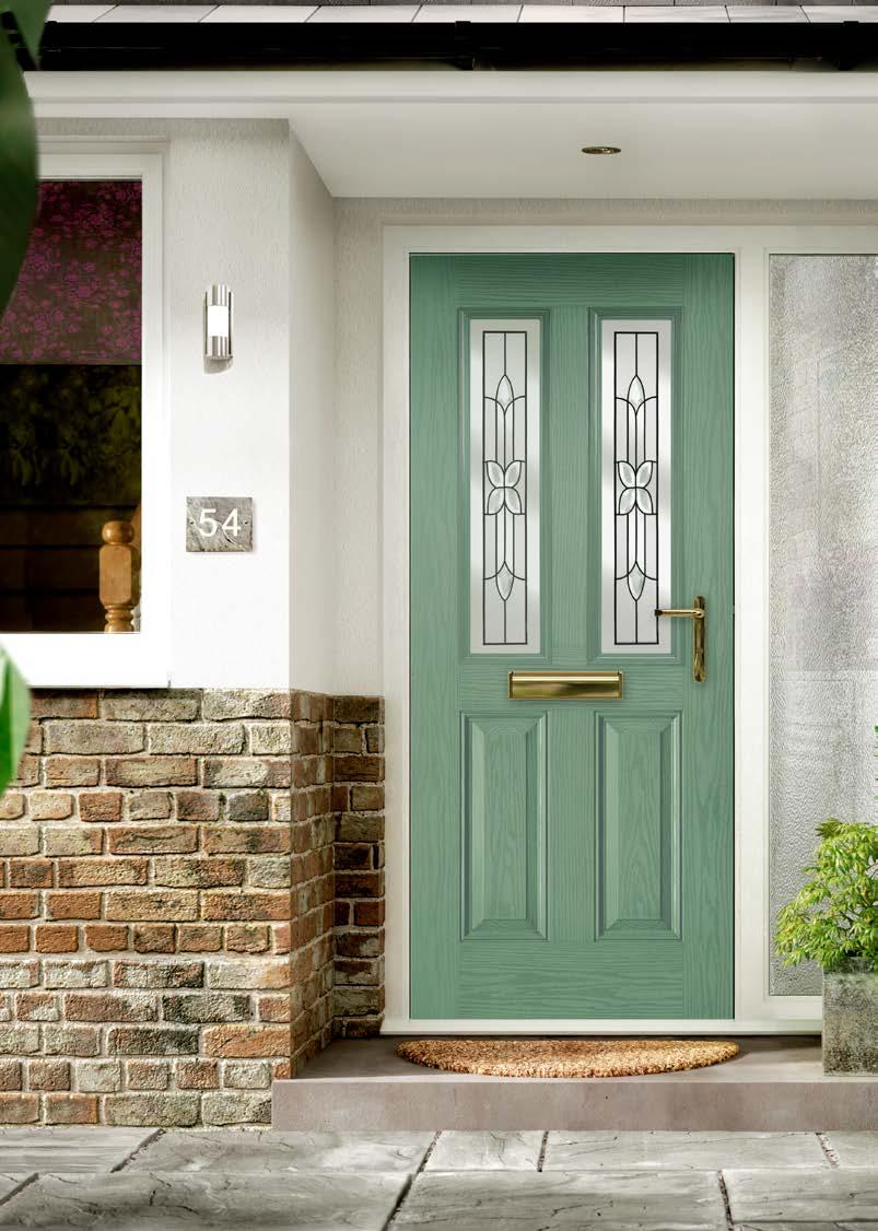Code: K1S1 New York Green - 02 Red - 03 Blue - 01 Green - 02 Our most popular door style,