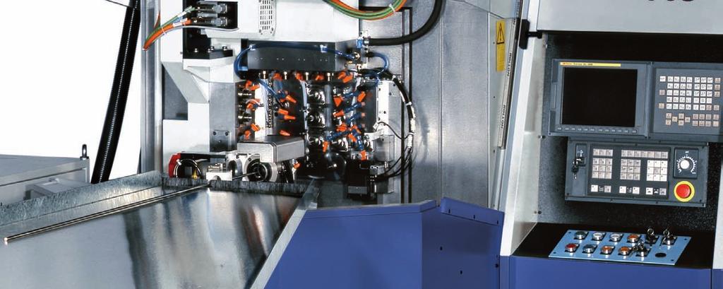 THE RANGE OF TORNOS MACHINING CENTERS think parts Think