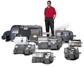 The best value in Inverter and Vector motors, too. Years ago, when Baldor began making Inverter and Vector Drive motors, we spent a lot of time in the field.