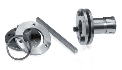 Available in metric and inch bores. Short shaft bushing kits Eliminates the need for full length shafts.