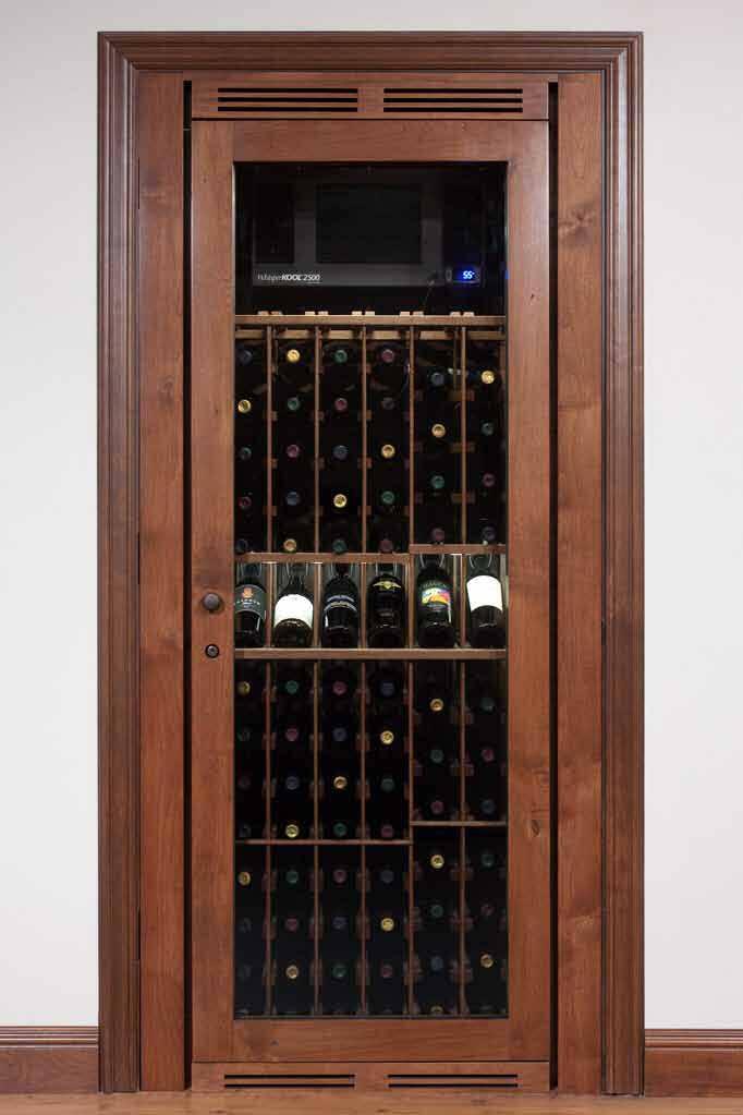 ClosetCabinet Modern and stylish yet uniquely functional. With a Closet Cabinet from Vinothèque, you can turn your unused closet space into a Beautiful Wine Cellar Showpieces.