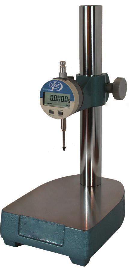 845-454-3111 800-549-4243 THE PRODUCTION COMPARATOR STAND The Dorsey E1 comparator stand is specially designed for use in production and shop areas.