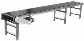 Slider Bed Belt Coveyor Slider Bed Belt Coveyors provide a versatile meas of hadlig products of various sizes ad shapes. Applicatios iclude assembly lies, sortig, ispectio or simply trasportatio.