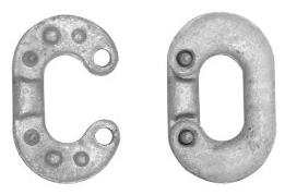 Procraft Galvanized Missing Links Missing links are commonly used to connect two chain lengths such as an anchor chain.