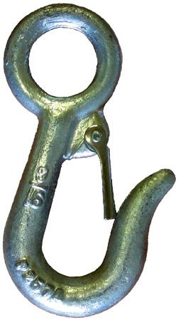 Procraft Galvanized Snap Hooks Snap hooks are suitable for light weight rigging and general purpose use. They are galvanized with forged traceability on each piece.