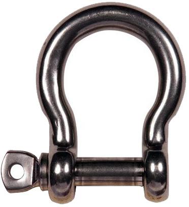 ProCraft Rigging Products Procraft Non-Rated Stainless Steel Anchor Shackle Stainless Steel Shackles are manufactured from grade 316 stainless steel.