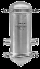 Staitech CSS20RB Clean steam separator Pressure Rating Up to 10 barg Temperature Rating Up to 175 C Connections 1/2-3 ASME BPE clamp Surface Finish Wetted surfaces - 0.