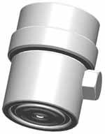 UCP and PMW Threaded Pipe Mount Seals Dimensions (1) Size Overall Diameter A Diameter B Diaphragm Diameter C