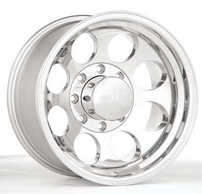 21 Classic II Wheels Classic style with a highly polished finish and polished hand holes. The M/T stamp of quality and limited lifetime guarantee gives added value to this popular truck wheel.