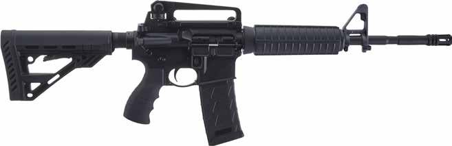 Caliber 5.56x45 mm Mechanism SA / FA Capacity 20/30 Barrel Length 14.5-370 mm Overall Length (Retracted) 30.3-770 mm Overall Length (Extended) 33.4-850 mm Overall Height 7.