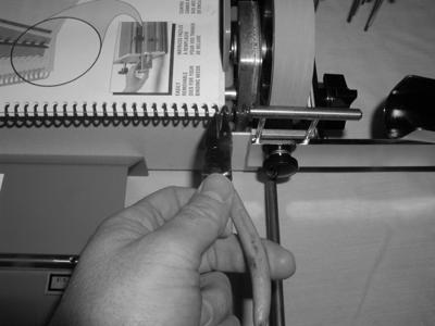 21 11) Cutting a coil. Diagram 9 & 10 Diagram 9 There are, special cutter crimper pliers (ordered separately) that are used to terminate the ends of the coil.