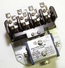 48 Series - Contactor Relay 4PST - N.O. - Double Make, 15 Amp E13224 The 48 series is a contactor with a 4 normally open, double make contacts rated up to 3HP.