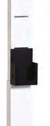 5"H TBSTDW Mobile Tablet Stand White 14"L 13"D 44.