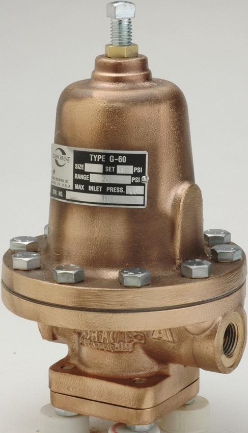 The Type G-60 is a high capacity all purpose regulator designed to operate within close operating limits.