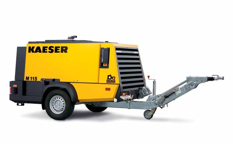 Exceptional power and versatility and more... The MOBILAIR portable compressors in this product group provide exceptional versatility.