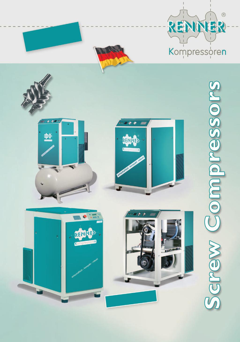 Manufacturer of Compressors Hersteller von Kompressoren Fabricant de Compresseurs Made in Germany Your reliable partner for the supply of environmentally