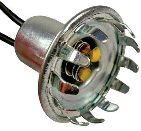 Figure 2 - BA9S LED BA15D BAY15D, also known as 1157, P21/4W, P21/5W has a 16mm