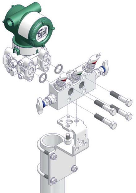 3-valve or 5-valve Manifolds (Model Code: C13SA-MUPS0)