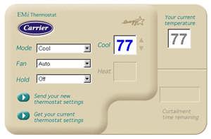 Carrier EMi Thermostat