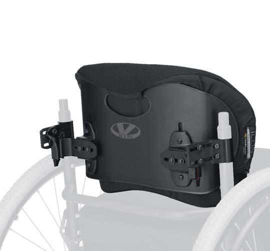 ICON LOW BACK PELVIC AND LUMBAR SUPPORT FOR A USER WITH GOOD TRUNK CONTROL Provides support and