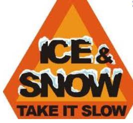 How to Go on Ice and Snow Braking Stopping on slippery surfaces requires longer visibility, following and stopping distances Increase your following distance from 3 seconds to a minimum of 6