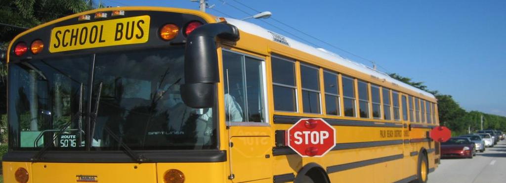 Other Users of the Road School Buses When the overhead red lights are flashing you must stop no closer than 20 feet from the bus When overhead alternative flashing Red and Yellow lights are flashing