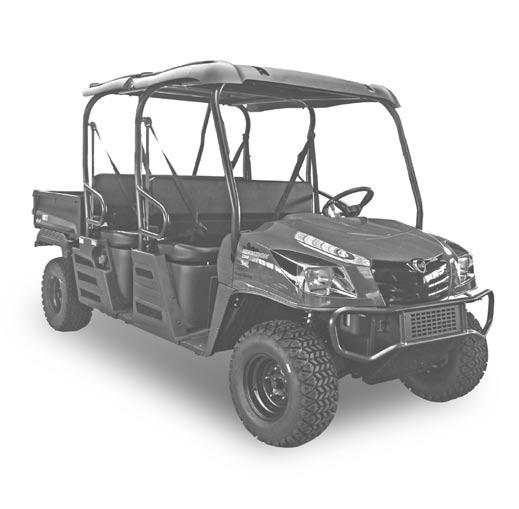 FOREWORD Thank you for choosing HAULER 4X4 DIESEL CREW, our off-road diesel utility vehicle. We are committed to provide the best quality products.