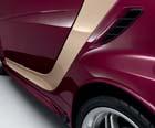 >> Your favourite colour sets the tone. Customisation options for the exterior.