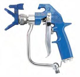 Spray Guns Heavy-Duty Texture The ideal guns for heavy coatings and joint compounds. These guns feature oversized passages and a filterless design for maximum flow and superior atomization.