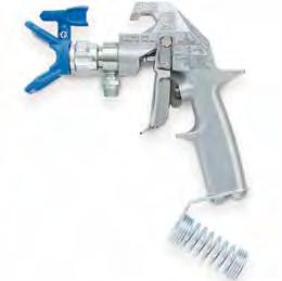 maximum control and comfort while spraying Optimized trigger and lightweight design allows effortless, all-day spraying Patented Needle Design Factory set needle needs no adjustment ever