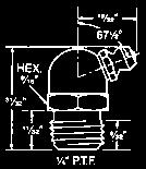 hardness of metal. Drill sizes indicated on drawings are merely a guide.