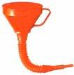180mm Ø Funnel 220mm Ø Funnel 930000 931000 Polyethylene Funnels Chemical and oil resistant funnels with a robust durable construction.