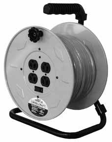 Reelcraft offers a complete line of durable, spring-retractable hose reels, cord reels and cable