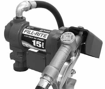 Fuel Dispensing Fuel Pumps - 115 Volt, 15 GPM FR604G 115 Volt Fuel