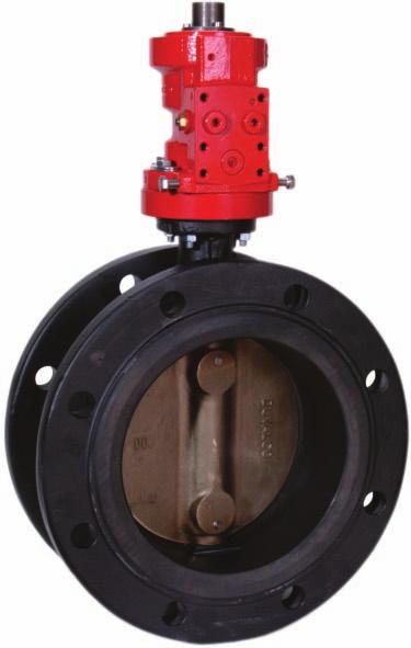 Hydraulic actuators Type BRC hydraulic actuators convert hydraulic energy into a 90 output rotation, suitable for the actuation of all quarter-turn valves.
