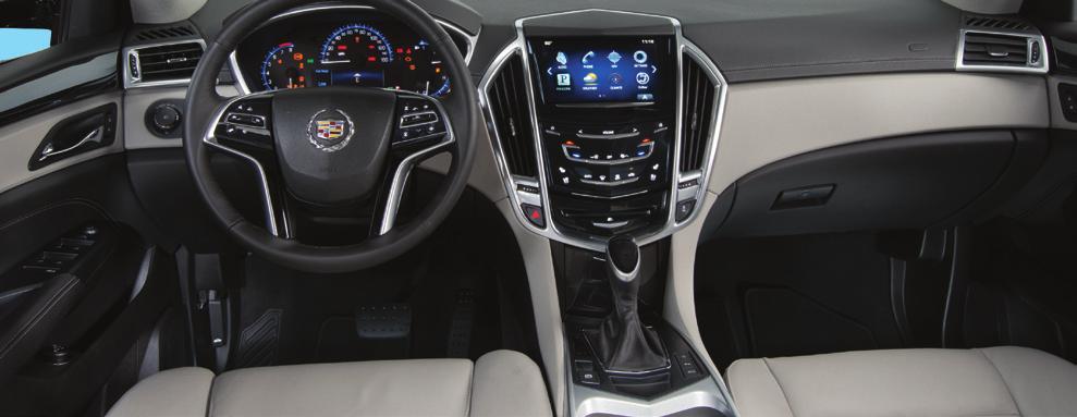 Review this guide for an overview of some important features in your Cadillac SRX. Some optional equipment (denoted by ) described in this guide may not be included in your vehicle.