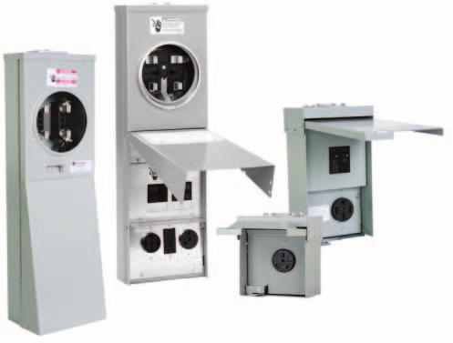 .2 Power Pedestals Power Outlet Panels Surface Units Product Overview A power outlet panel (or POP) is a device designed for outdoor service to meet temporary power requirements at construction sites