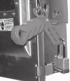 1) Enclosure Type, 4, 4X, 12 IP66 Enclosure Complies with OSHA lockout/tagout requirements.