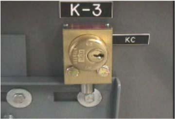 3 INTERLOCKS - BASIC ELEMENTS DESCRIPTION Key Lock K1 (Keys KU and KB) - The K1 interlock is a two cylinder lock used to electrically enable or disable the G&T Device. In the E.O. G&T Device design, the K1 lock is a two cylinder transfer lock with a switch associated with it.