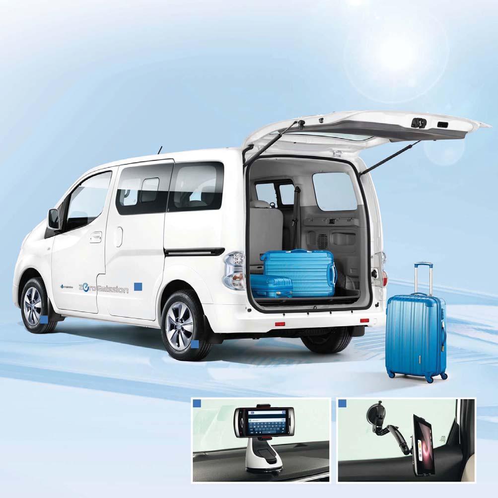 FULLY EQUIPPED Upgrade your env00 with Nissan Genuine Accessories.